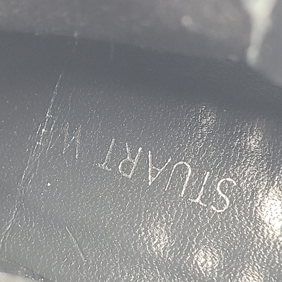 Stuart Weitzman Women's Sz 6.5 M Mediate Sequins Embroidered Metallic Bo… - Picture 9 of 11